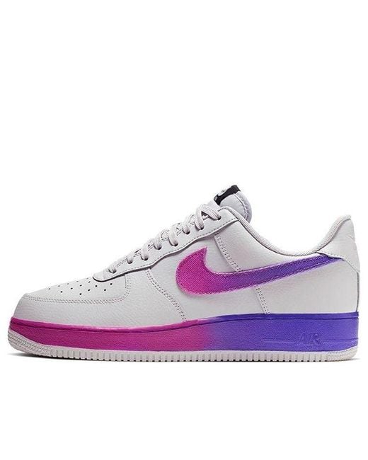 Nike Purple Air Force 1 Low '07 Lv8 'Hyper Grape' for men