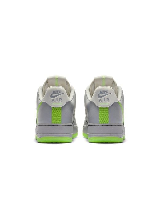 Nike Blue Air Force 1 Low 'Volt Swoosh' for men
