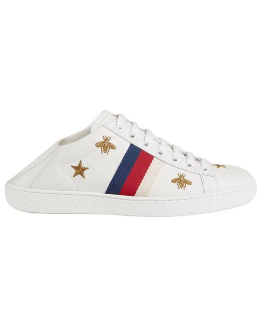 Gucci White (Wmns) Ace 'Bees And Stars'