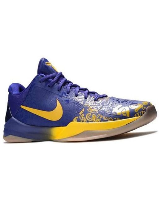 Nike Blue Zoom Kobe 5 'Rings' for men