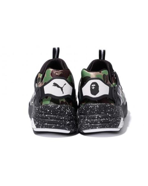 PUMA Black A Bathing Ape X Disc Blaze 'Camo' for men