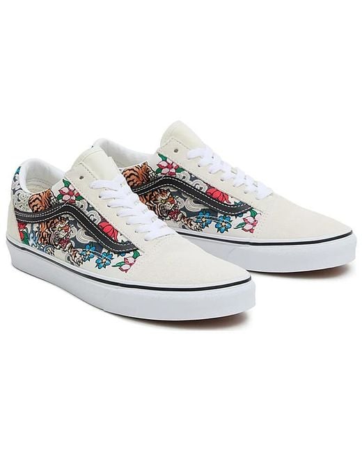 Vans Blue Old Skool 'Tiger Floral' for men