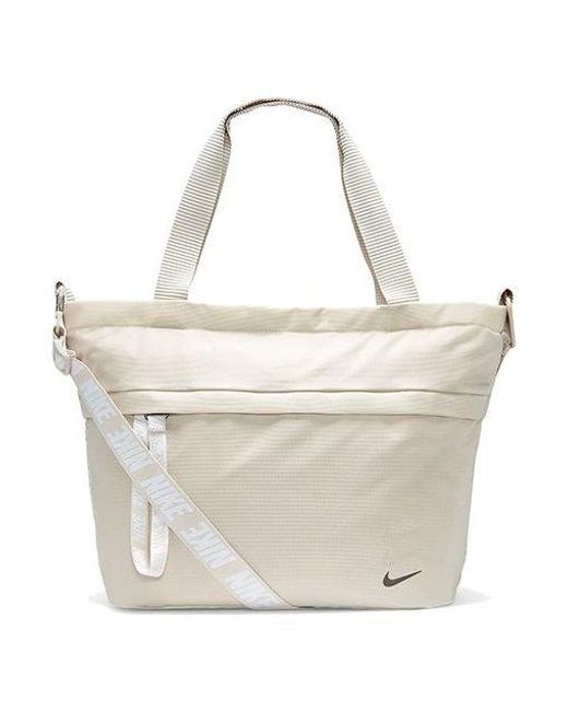 Nike White Sportswear Essentials Tote Bag