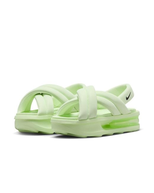 Nike Green (Wmns) Air Max Isla Sandals 'Barely Volt'