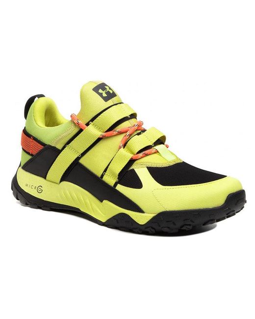 Under Armour Yellow Valsetz Trek Nm Running Shoes for men