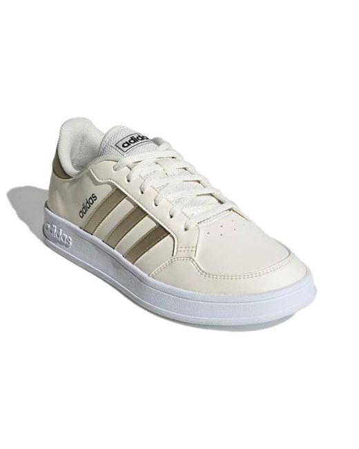 Adidas White (Wmns) Breaknet Matte Metallic'