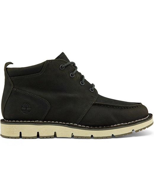 Timberland Black Westmore Moc Toe Chukka Boot for men