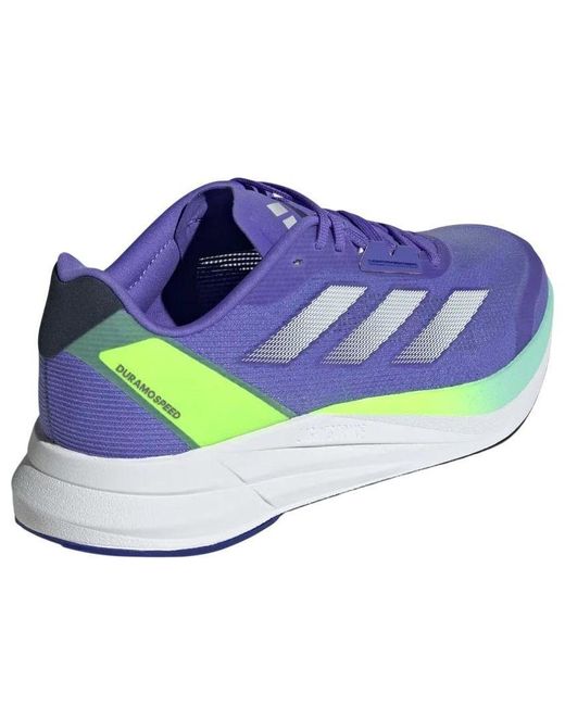 Adidas Blue Duramo Speed 'Cobalt Flash Aqua' for men