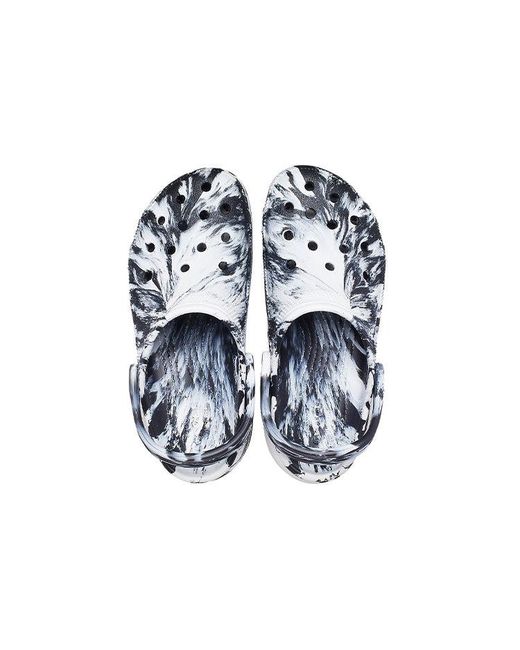 CROCSTM Blue (Wmns) Classic Platform Marbled Clog