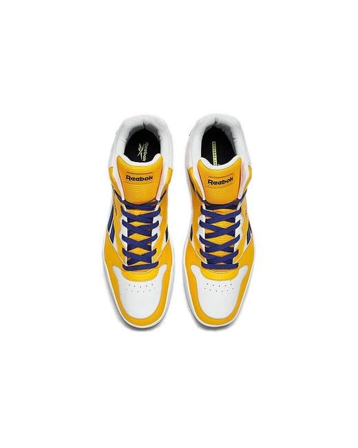 Reebok Yellow Royal Bb 4500 High 2 for men