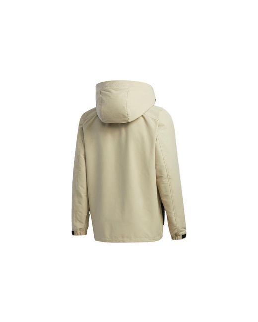 Adidas Natural 3In1 Down Jkt Multiple Pockets Outdoor Sports Detachable Hooded Down Jacket for men