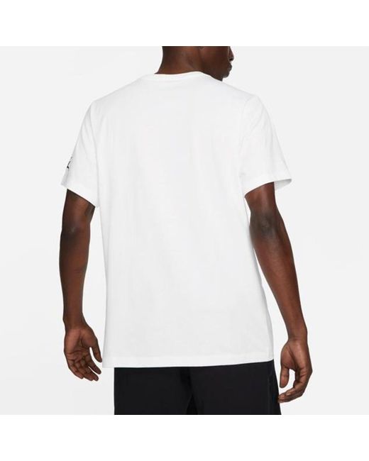 Nike Gray As J Jmc Ss Hbr Ctn Crew for men