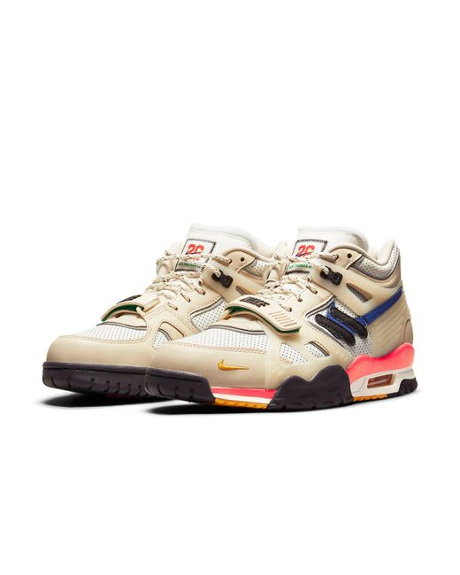Nike White Saquon Barkley X Air Trainer 3 'New York City' for men