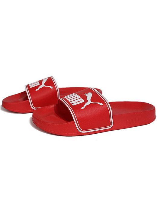 PUMA Red Leadcat Slide for men