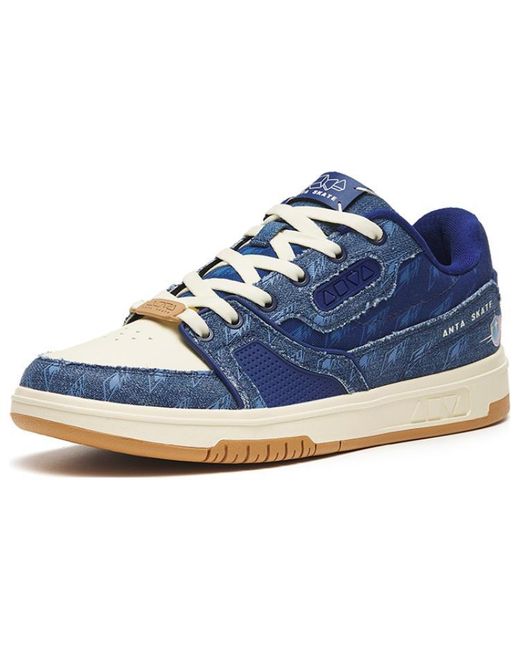 Anta Blue (Wmns) Skateboarding Series Sneakers 'Denim Gum'