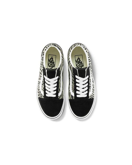 Vans Black Old Skool 'Safari Multi' for men