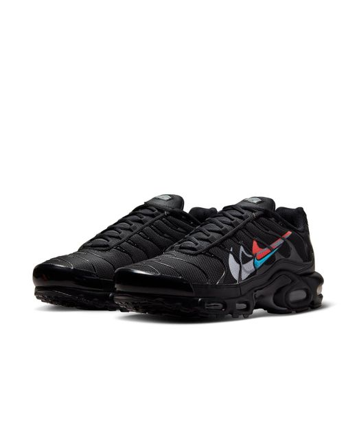 Nike Black Air Max Plus 'Multi-Swoosh' for men