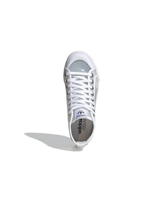 Adidas White (Wmns) Nizza Hi 'Translucent Tint