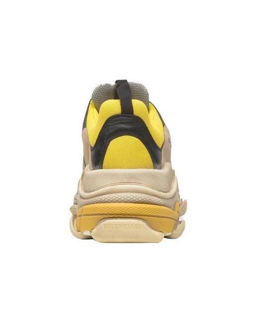 Balenciaga Yellow Triple S Sneaker 2018 for men