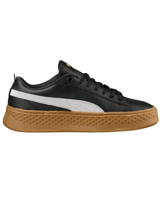 PUMA Black (Wmns) Smash Platform Core