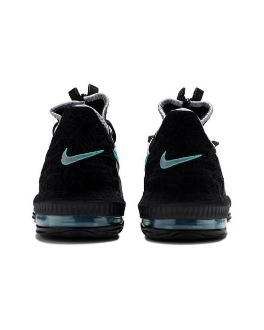Nike Blue X Atmos Lebron 16 Low 'Clear Jade' for men