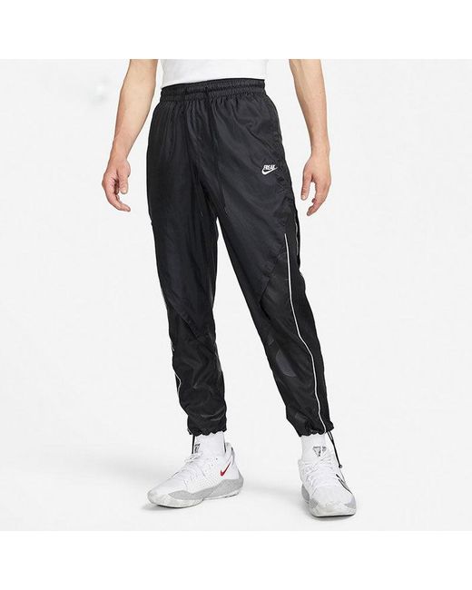 Nike Blue Lwt Track Pant Casual Sports Lacing Woven Long Pants/Trousers Autumn for men