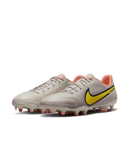 Nike Gray Tiempo Legend 9 Academy Mg 'Phantom Strike' for men