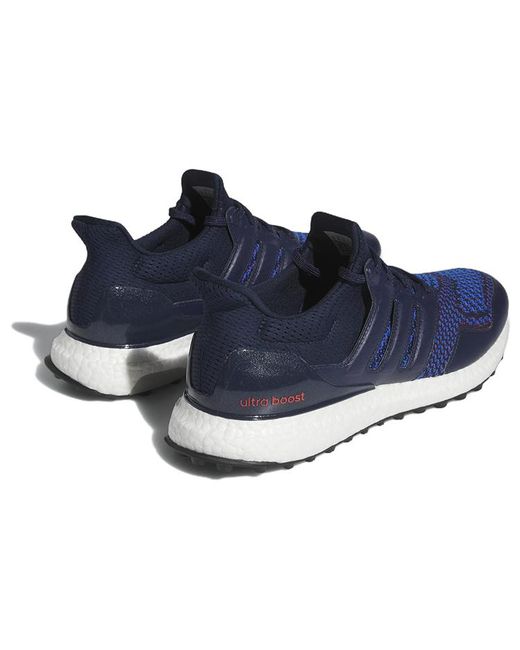 Adidas Blue Ultraboost Spikeless Golf Shoes 'Collegiate' for men