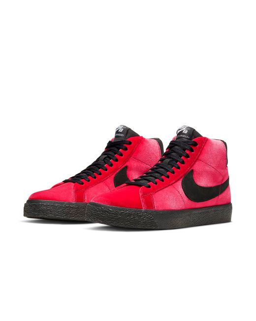 Nike Red Kevin Bradley X Zoom Blazer Mid Iso Sb 'Hell' for men