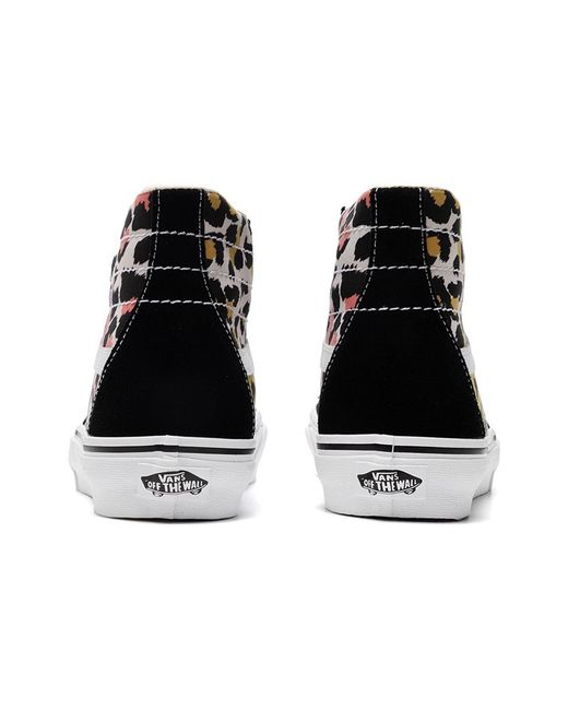 Vans Black (Wmns) Sk8-Hi Tapered Shoes Multi'