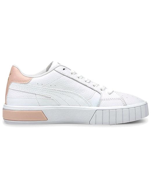 PUMA White (Wmns) Cali Star Peachskin'
