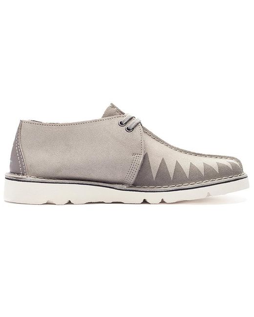 Clarks White Originals X Neighborhood Desert Trek Ankle Shoes for men