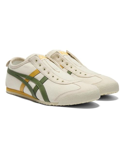 Onitsuka Tiger White Mexico 66 Slip-On 'Birch Moss' for men