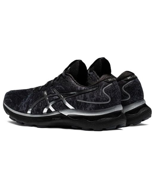 Asics Black Gel-Nimbus 24 Platinum 'Carrier Pure' for men