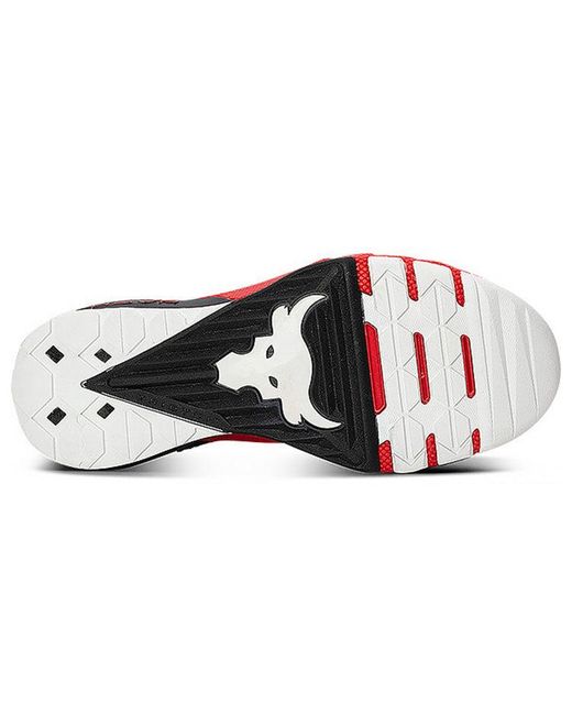 Under Armour Red Project Rock 3 'Chinese New Year' for men