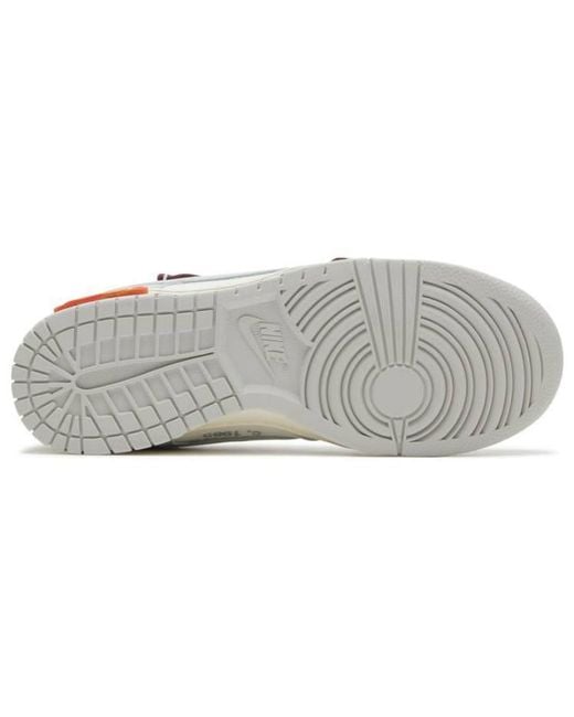Nike White X Off- Dunk Low 'Lot 46 Of 50' for men