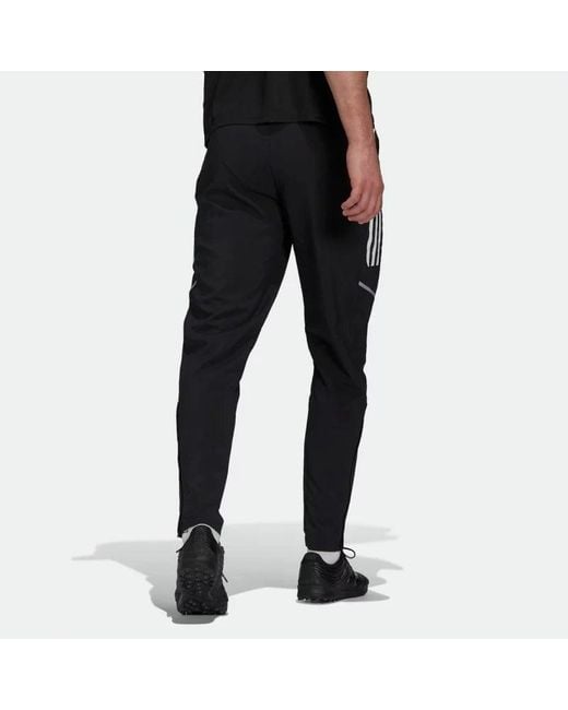 Adidas Black Running Training Soccer/Football Sports Small Long Pants for men