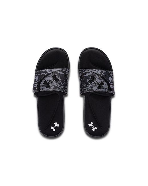 Under Armour Black Ignite 6 Graphic Strap for men