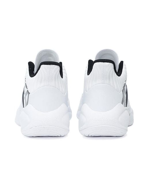 Anta White Basketball Series Sneakers Mid for men