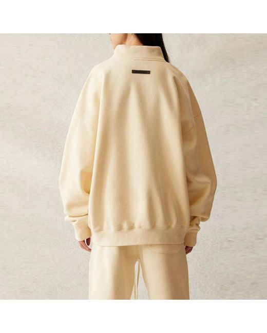 Fear Of God White Ss21 Pull-Over Mockneck for men