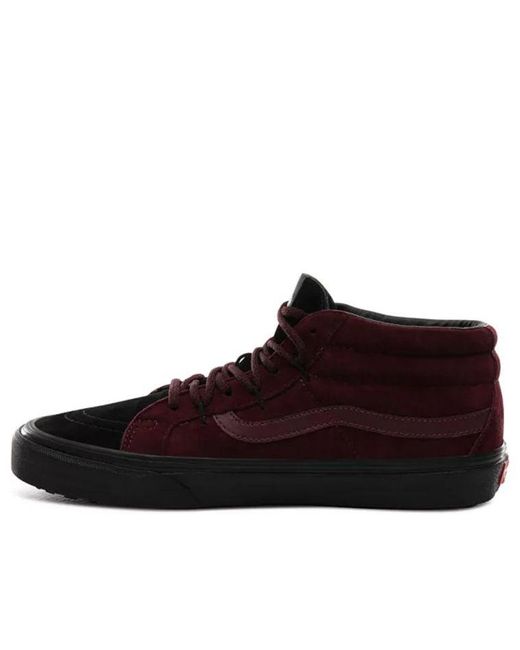 Vans Brown Sk8-Mid Reissue Ghillie Mte for men