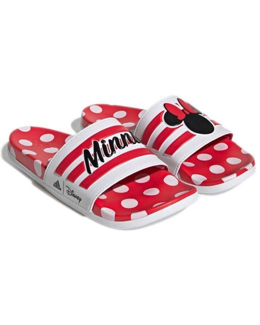 Adidas Red (Wmns) Disney X Adilette Comfort Slide 'Minnie Mouse'