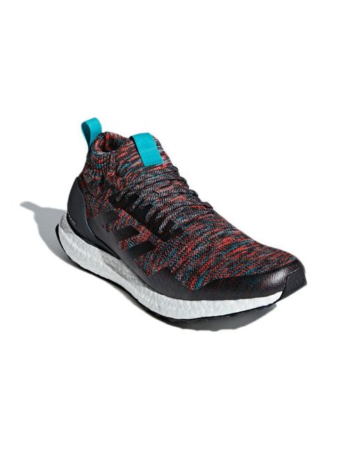 Adidas Blue Ultraboost Mid 'Solid' for men