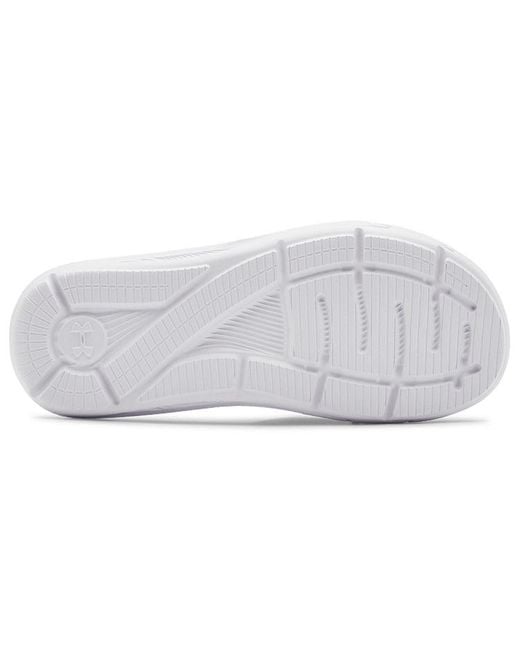 Under Armour White (Wmns) Ignite 9 Slide