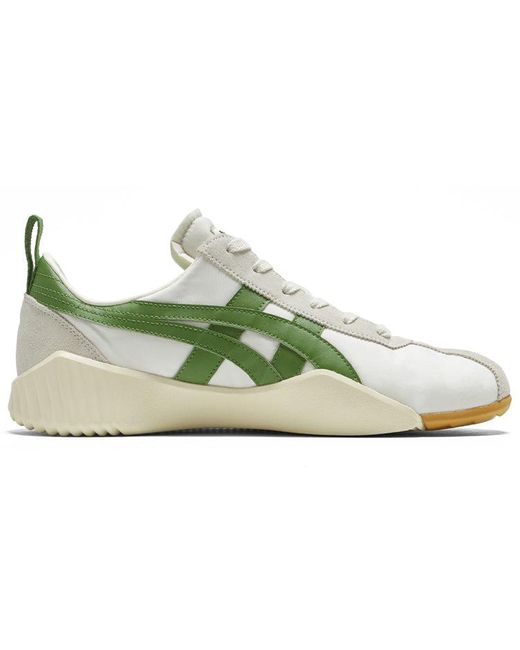 Onitsuka Tiger Green Acromount Shoes 'Cream Spinach' for men