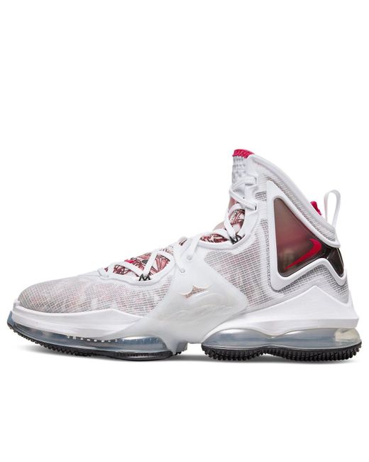 Nike White Lebron 19 'Sketch' for men