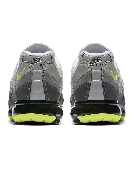 Nike Gray Air Vapormax 95 'Neon' for men