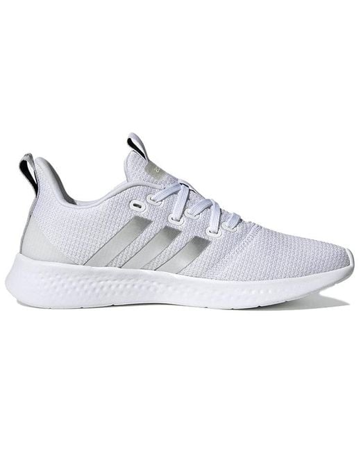 Adidas White (Wmns) Puremotion Metallic'