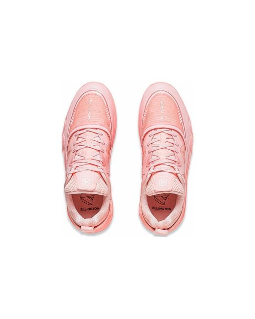 Li-ning Pink Ellington Skateboarding Shoes for men