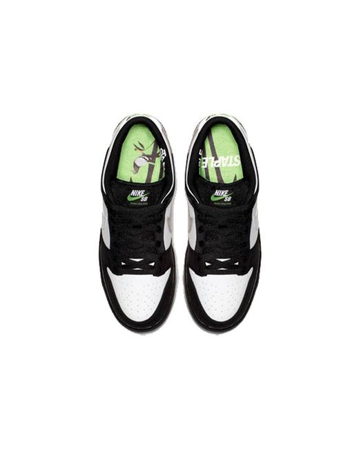 Nike Black X Jeff Staple Sb Dunk Low Pro 'Panda Pigeon' for men